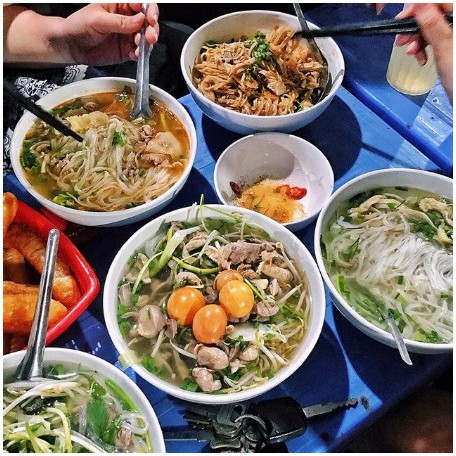 Combo 6 thìa inox ăn cơm ăn phở Cuống Dài