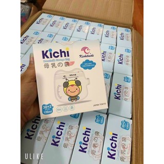 Hộp 32 túi trữ sữa Kichi 120ml hình con ong