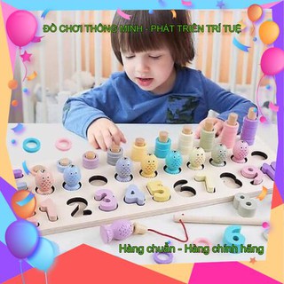 BỘ SỐ ĐẾM, THẢ CỌC, CÂU CÁ 3IN1 (HÀNG LOẠI ĐẸP-ẢNH THẬT)