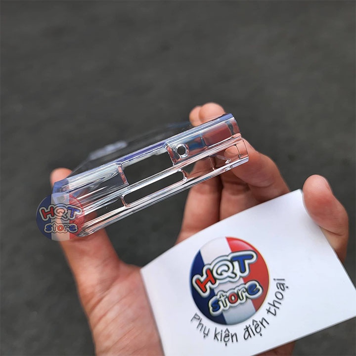 Ốp lưng trong suốt viền dẻo Likgus Crystal Pro Galaxy Z Fold 3