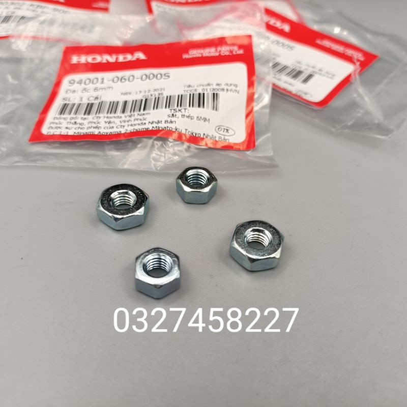 4 ốc tăng sên xích xe DREAM, WAVE, FUTURE... zin Honda