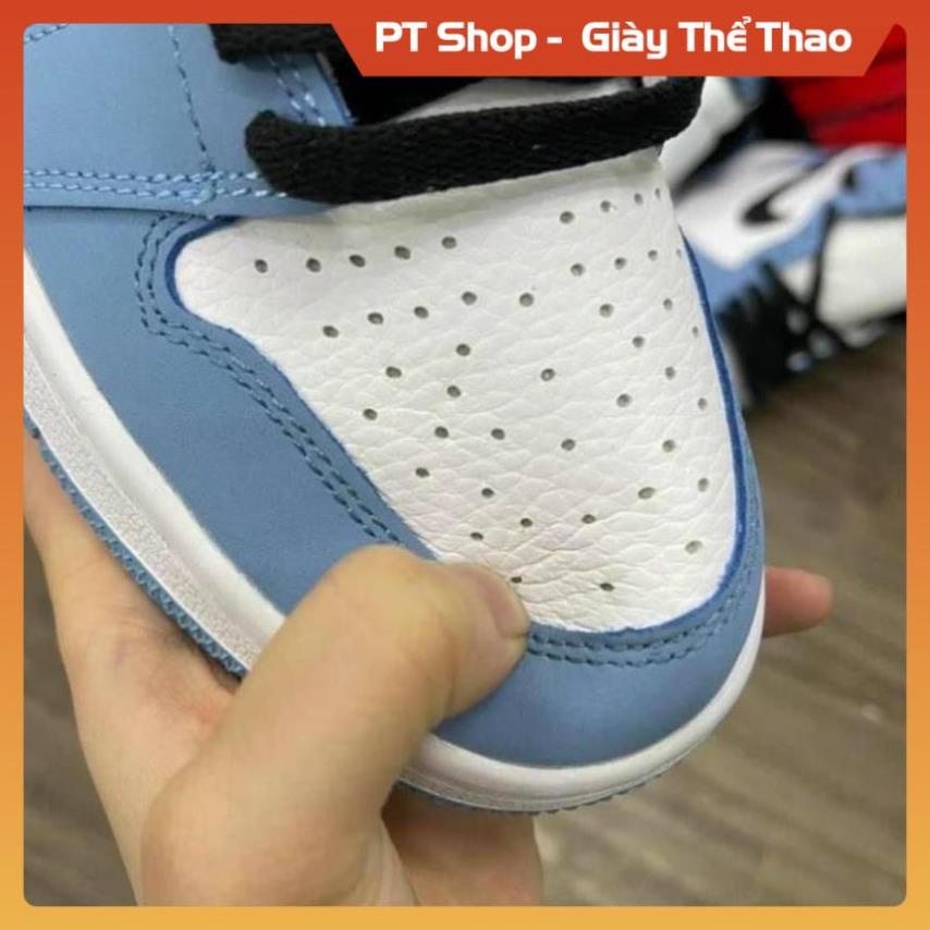 [FreeShip - Hàng SỊn Sò] Giày thể thao air JD1 xanh dương cao cổ, Giày sneaker  jodan 1 high university blue