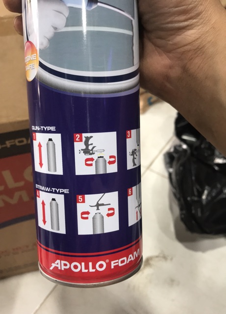 Xịt foam APOLLO 750ml