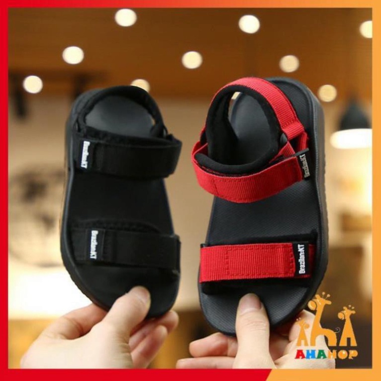 ❤️Mẫu Mới 2022❤️ Dép Sandal quai dù siêu nhẹ nhão nhoét đế chống trơn cho bé sz 24-35