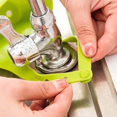 Giỏ treo bồn rửa chén tiện dụng, giỏ đựng dụng cụ rửa chén Dumi Shop