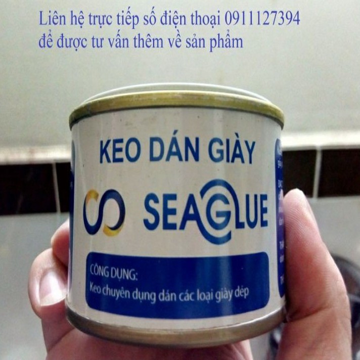 Keo Dán Giày Dép Seaglue lọ 100ml, Chịu lực, chịu nước tốt.