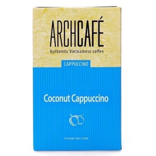 Cà phê Cappuccino Dừa - Archcafé (hộp 12 gói x 20g)