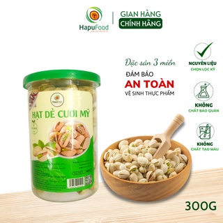 Hạt dẻ cười Mỹ 300g  HAPUFOOD, thơm ngon dinh dưỡng, đảm bảo ATVSTP- Đồ ăn vặt cho mẹ và bé