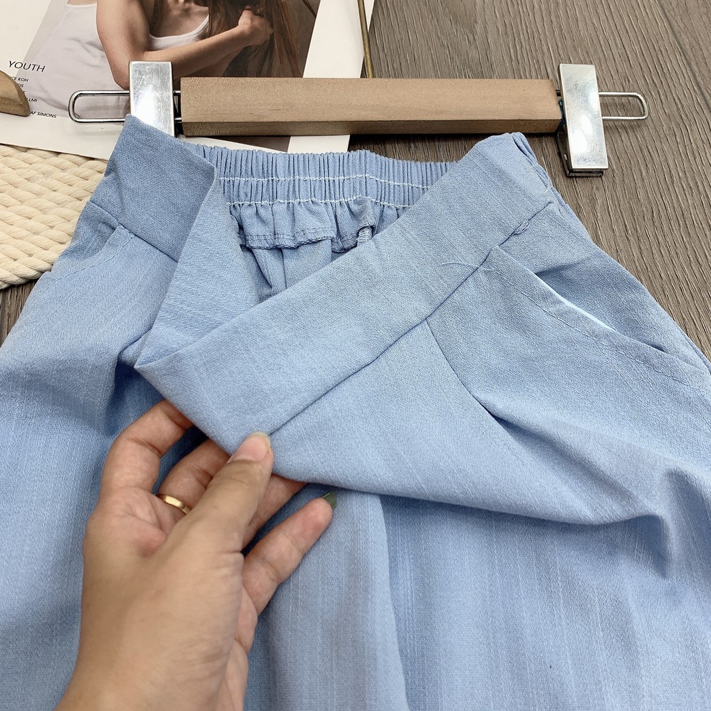 Set đồ nữ cá tính, set quần lửng áo yếm đi chơi sang chảnh mùa hè đẹp 8A00171 | BigBuy360 - bigbuy360.vn