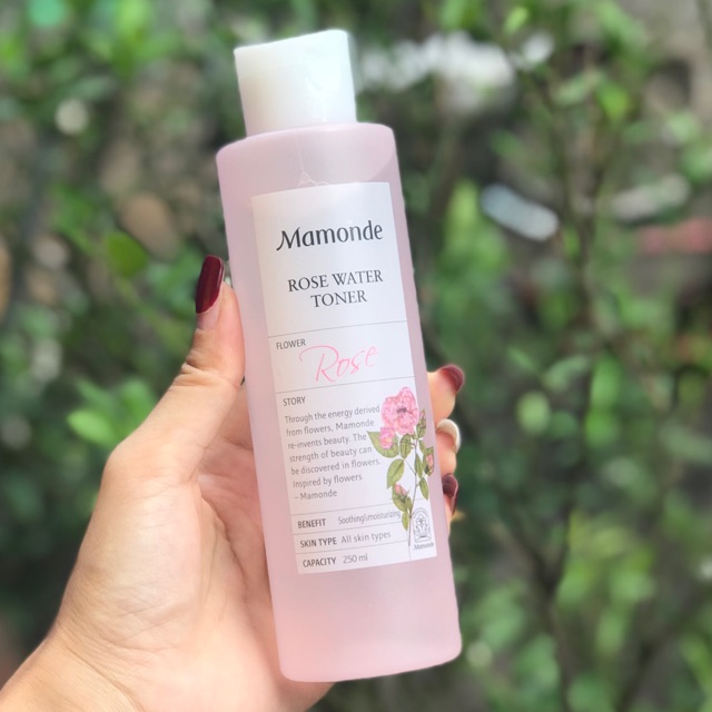 Toner Mamonde Rose Water