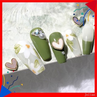 Phụ kiện đá tim trang trí nail