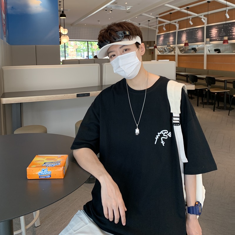 Áo thun tay lỡ nam nữ form rộng unisex siêu đẹp siêu rẻ KHỦNG LONG N24