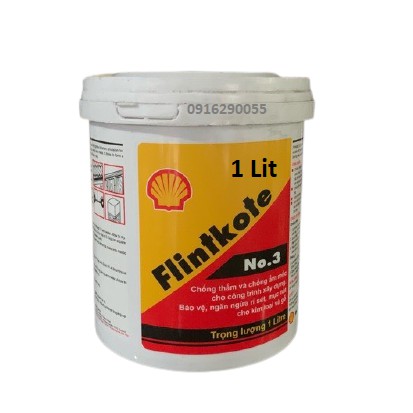 Sơn Flinkote No3  Chống thấm bể cá, sân thượng, tường nhà - màu đen