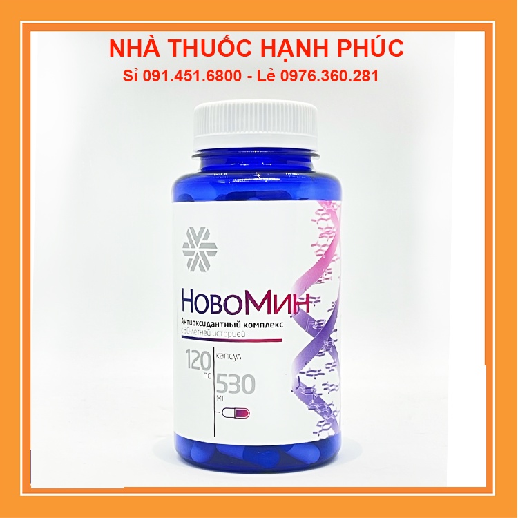 Thực phẩm bảo vệ sức khỏe NOVOMIN Siberian chính hãng, Novomin Nga - Mẫu cũ là Formular 4, Date Mới
