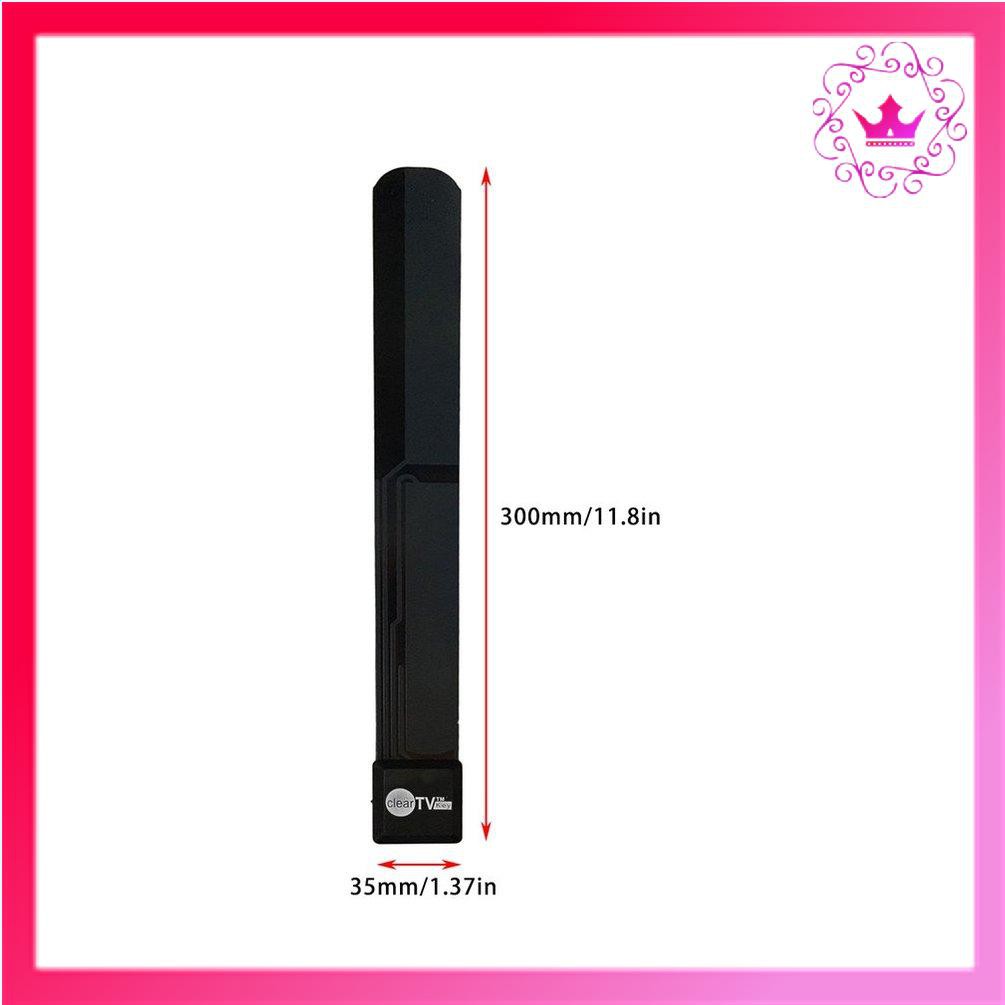 Ăng Ten Tv Trên Không Kỹ Thuật Số Lắp Trong Nhà Màu Đen Hiển Thị Rõ Ràng Phát Hdtv Miễn Phí 1080p Hd | BigBuy360 - bigbuy360.vn