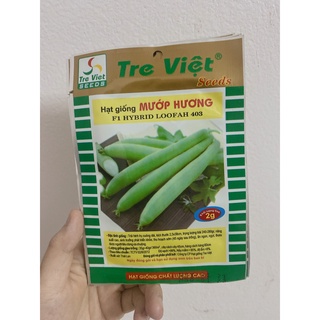 hạt giống mướp hương F1 403 Tre Việt Seeds gói 5 gram
