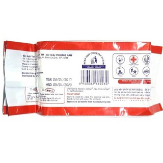 Khăn Giấy Ướt BiBi Lớn Nhỏ (20 Miếng)