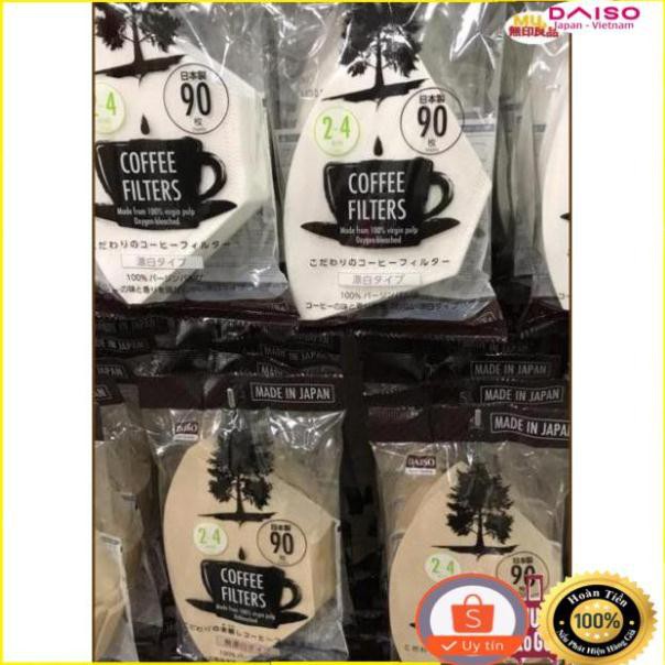 ( DAISO JAPAN) Giấy lọc cà phê  70/90 tờ