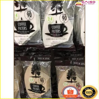 ( DAISO JAPAN) Giấy lọc cà phê  70/90 tờ