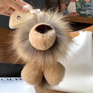 Móc khóa hình sư tử simba nhồi bông đáng yêu
