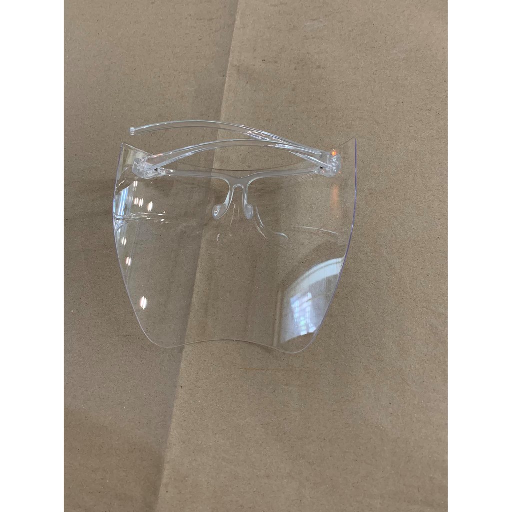 (Có sẵn) Kính chống giọt bắn, kính mưa cả mặt nhựa trong cao cấp, mắt kính phòng dịch