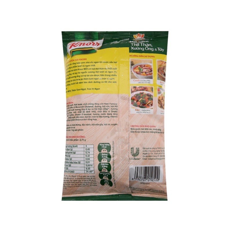  Hạt nêm Knorr 900g