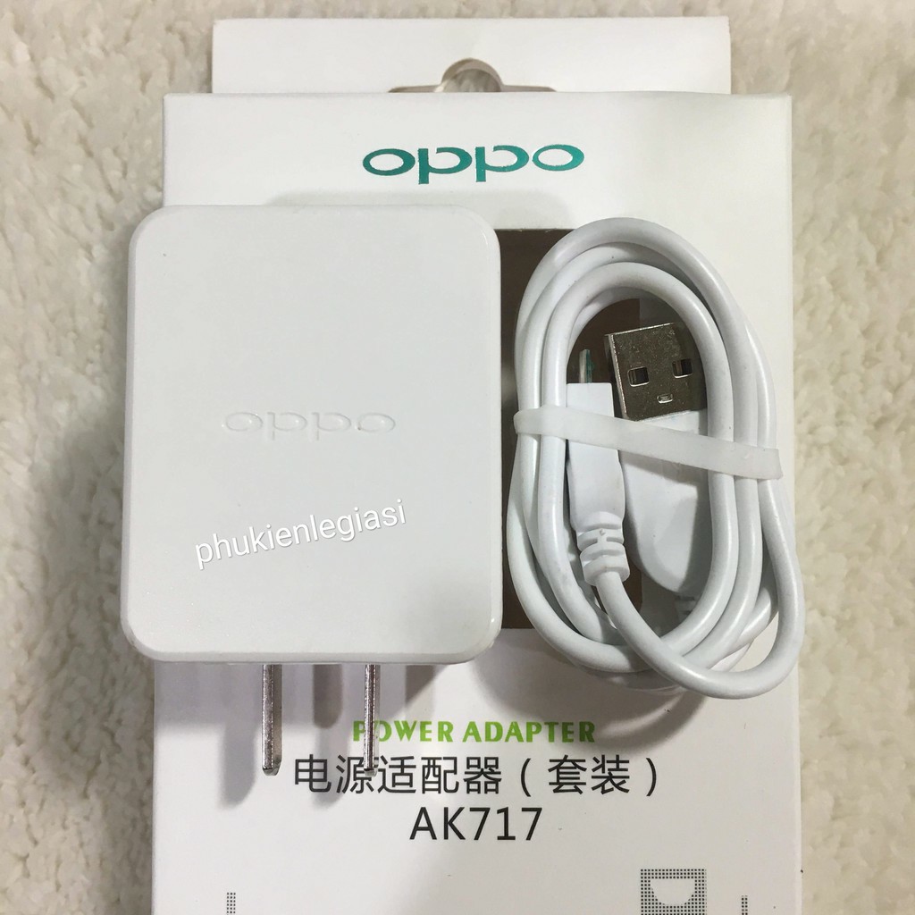 Bộ sạc Oppo 2A AK717(công suất thật 1.1A)