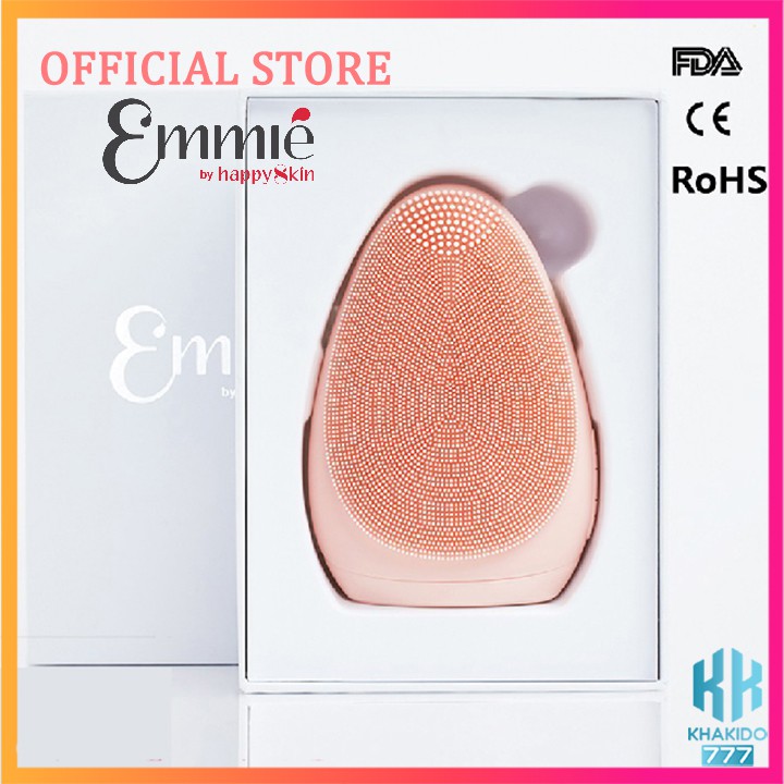 Máy Rửa Mặt Chuẩn Spa Emmié by Happy Skin Premium Cleansing Brush Chính Hãng