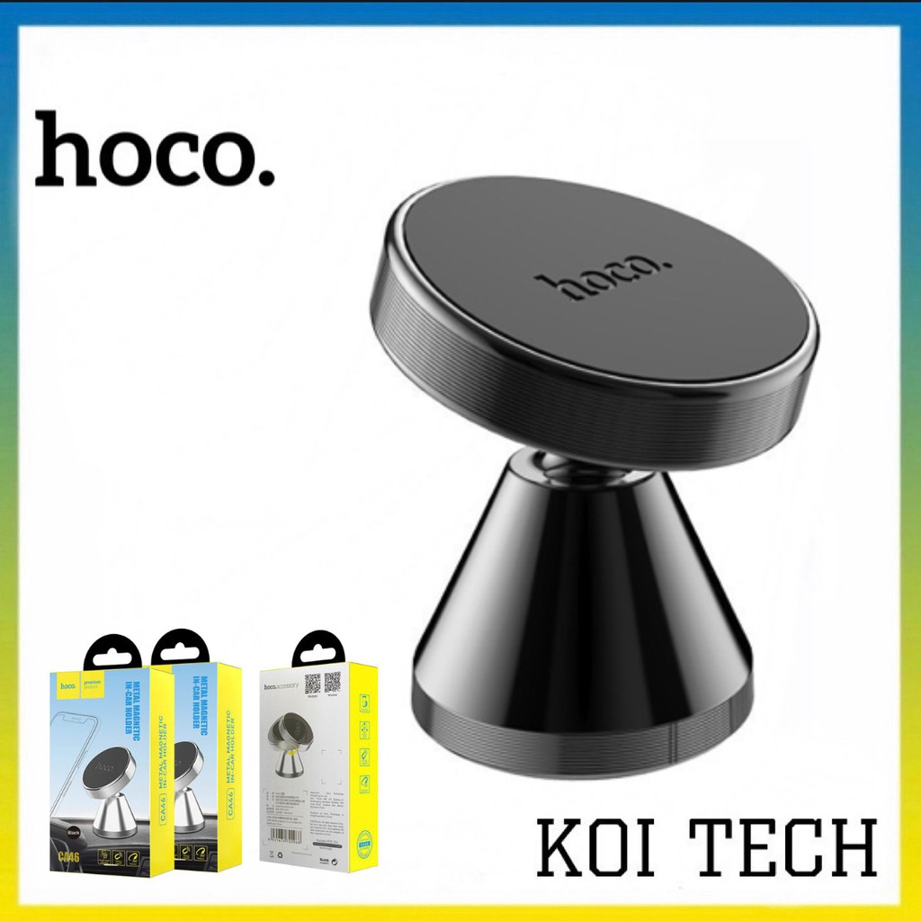 Bộ đế hít nam châm giá đỡ điện thoại trên xe hơi oto 360 độ hoco ca46 - vienthonghn