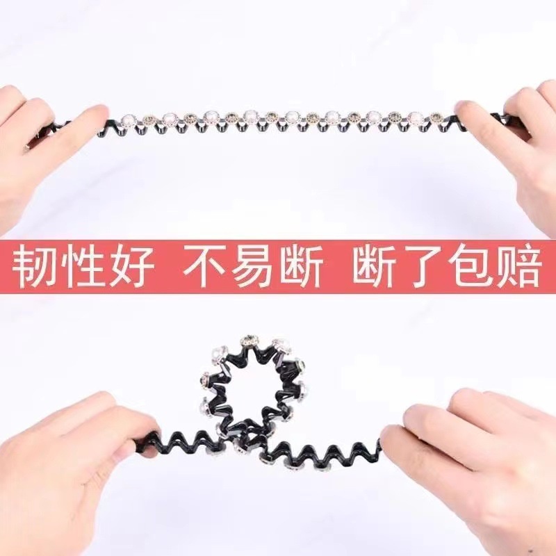 Băng Đô Cài Tóc Đính Ngọc Trai Thời Trang Nữ Tính