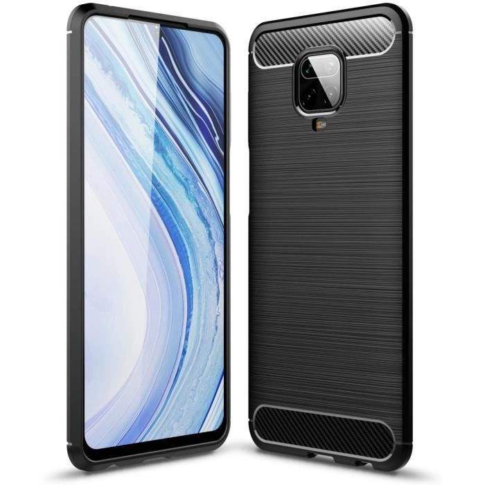 Ốp lưng Redmi Note 9 Fiber Carbon chống sốc vân phay xước cacbon cao cấp