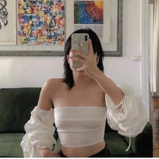 ÁO CROPTOP TRỄ VAI TAY ỐNG TUA SIÊU XỊN ULZZANG L9-1 ÁO CRT TRỄ VAI TAY PHỒNG