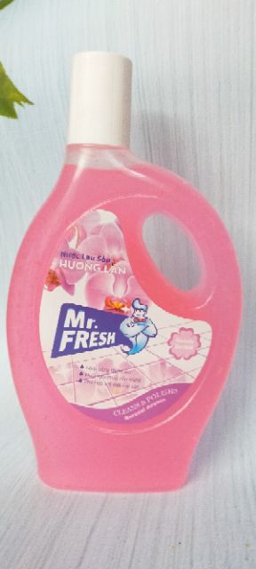 Combo 2 Nước thơm lau sàn Mr.Fresh 1.1L hương chanh xả