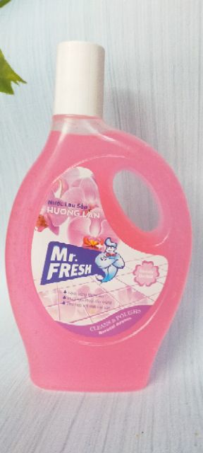 Nước thơm lau sàn Mr.Fresh 1.1L hương chanh xả và cam quế