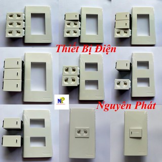 [PANASONIC] Mặt Kèm Công Tắc & Ổ Cắm - Thiết Bị Wide