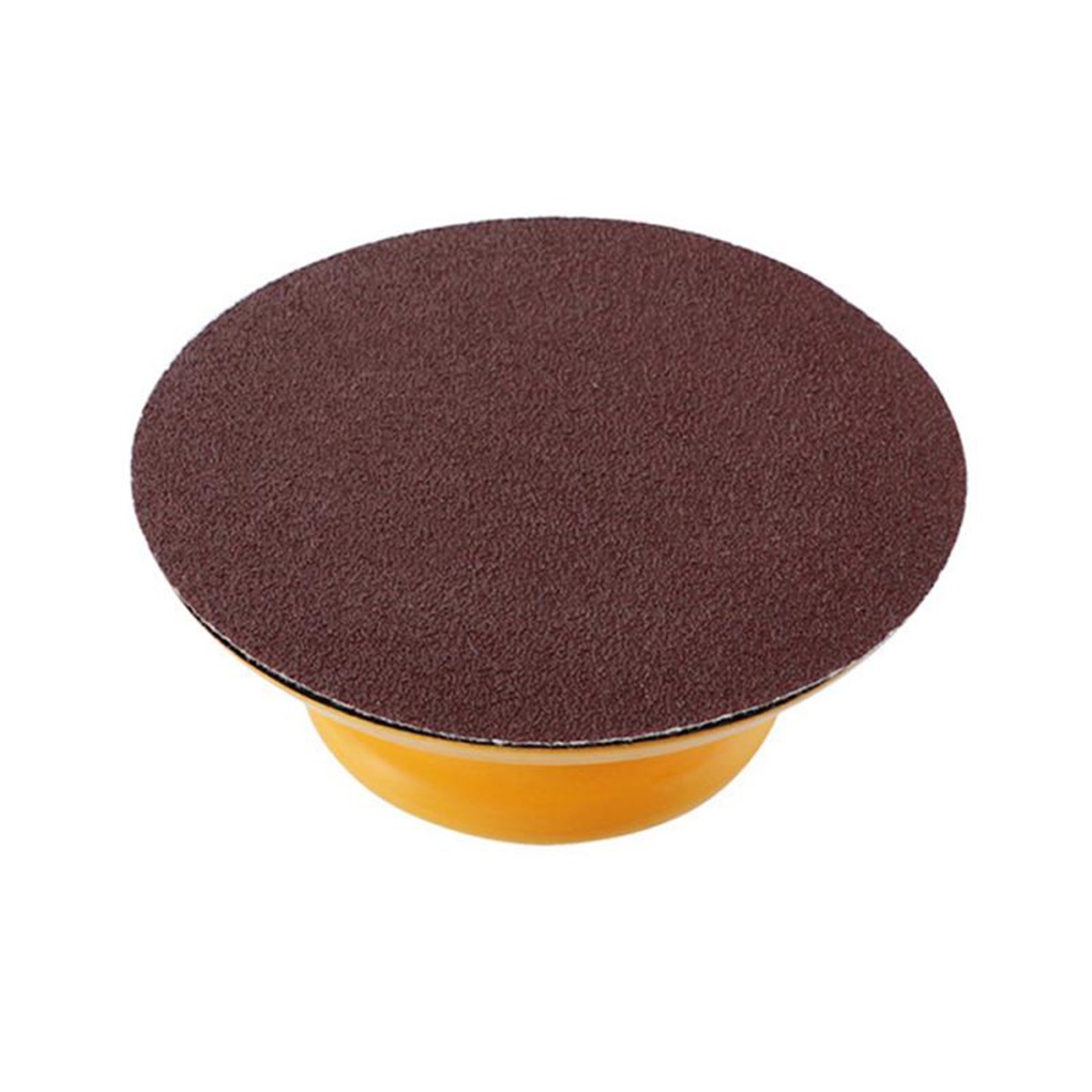 [Coco] Hand Sanding Block Sandpaper Holder Pad Hand Grinding Block Wood Polishing Tool Woodworking Tool A Type Round