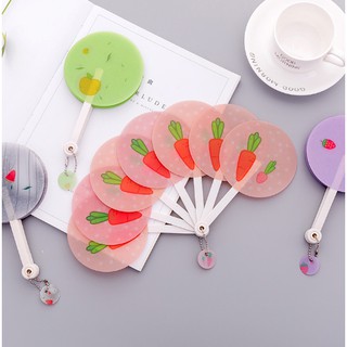 Quạt xòe cầm tay Cute Fruit