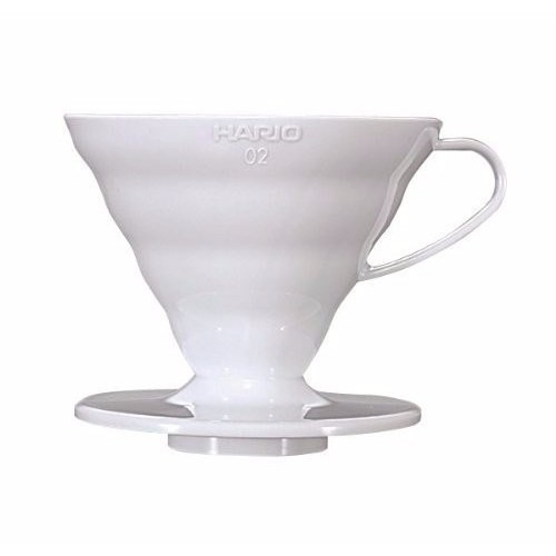 Phễu Lọc Cà Phê Hario V60 Size 2 (2-4cups) Nhựa Màu Trắng/Đỏ | VD-02