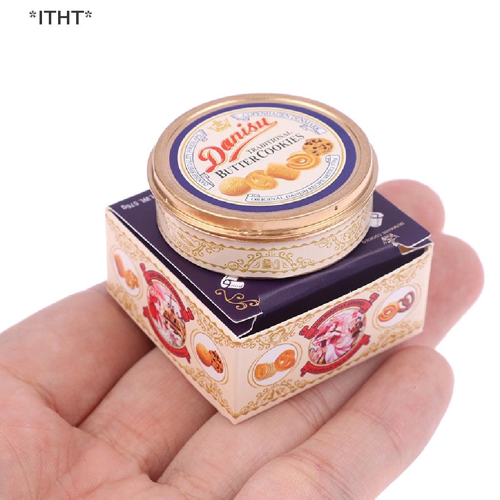 Mô Hình Hộp Bánh Quy Sô Cô La Tỉ Lệ 1 / 12 Xinh Xắn