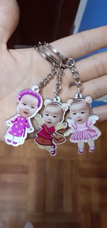 Móc khoá mica combo 3 chiếc