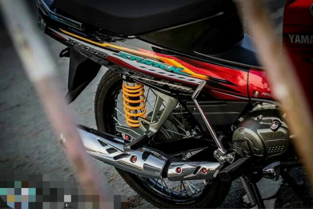 Tem rời Sirius Spark đỏ đen