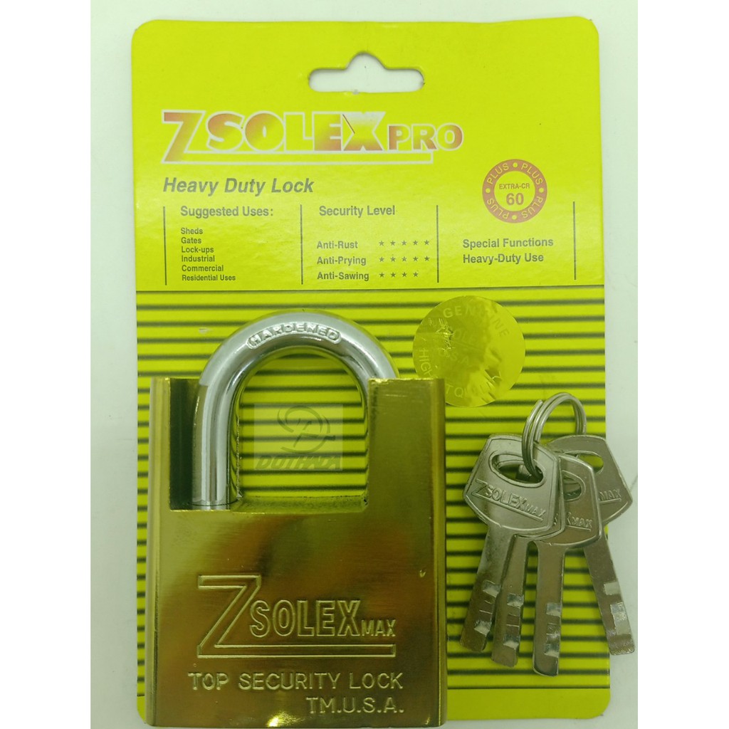 Khóa Zsolex 6F chống cắt - Giá rẻ nhất thị trường