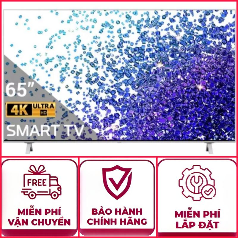Smat Tivi LG 65NANO77TPA < Giá rẻ > chính hãng BH: 24 tháng tại nhà trên toàn quốc từ LG