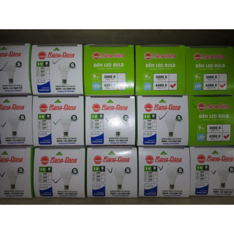 Bóng đèn led Rạng Đông 3w, 5w, 9w