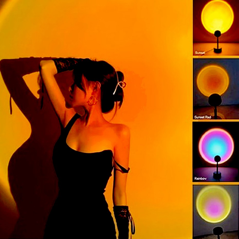 Đèn Led Cầu Vồng Trang Trí Nội Thất Độc Đáo chính hãng