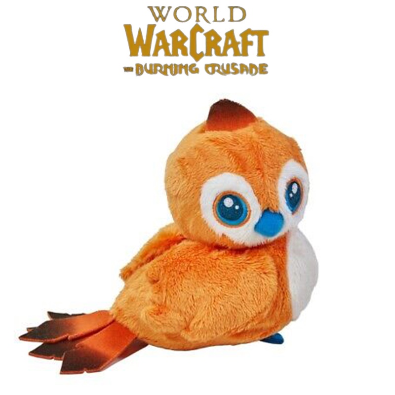 15cm WOW Pepe Bird Plush Toy Game World Hearthstone Pillow Stuffed Doll Orange Birds for Children kids gift