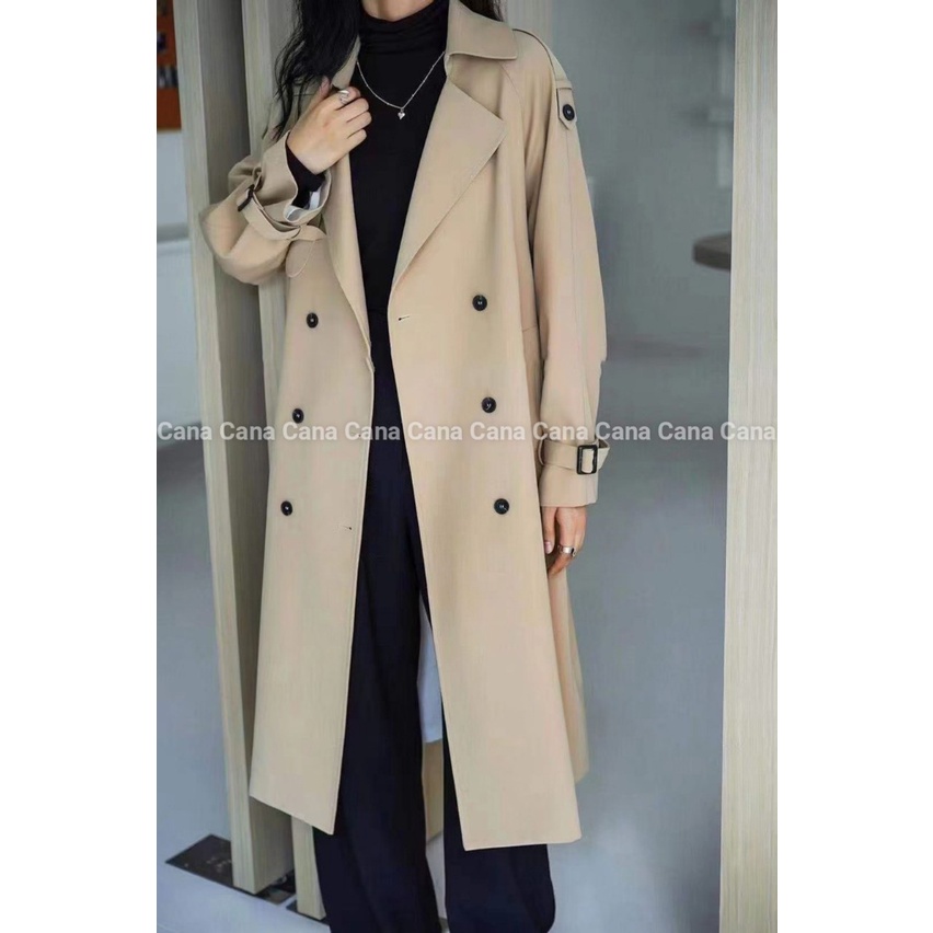 Áo  Khoác Mang Tô Dáng Dài 3 Màu Tag Bolling | CANA SHOP | BigBuy360 - bigbuy360.vn