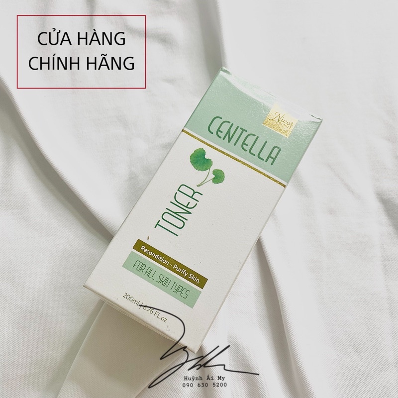 [CHUẨN AUTH] Toner Rau Má Centella Nicos