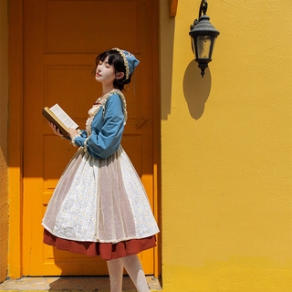 Đầm kiểu công chúa phong cách Lolita lãng mạn cho nữ