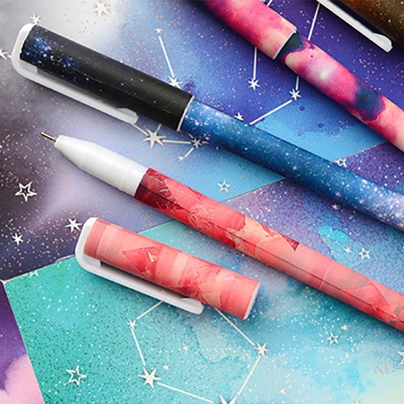 1 Pen Bút Bi Họa Tiết Hoạt Hình Dễ Thương 0.38MM